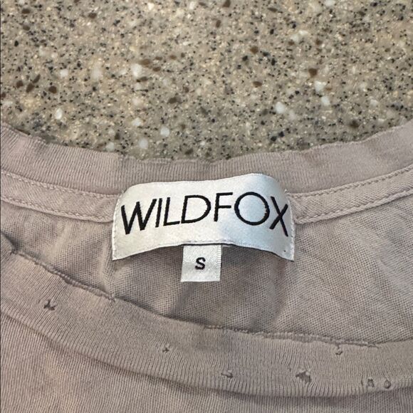 WILDFOX Early 2010s OG Wildfox Era Black Tie Tuxedo Hippie Crew Distressed Tee - Picture 8 of 12